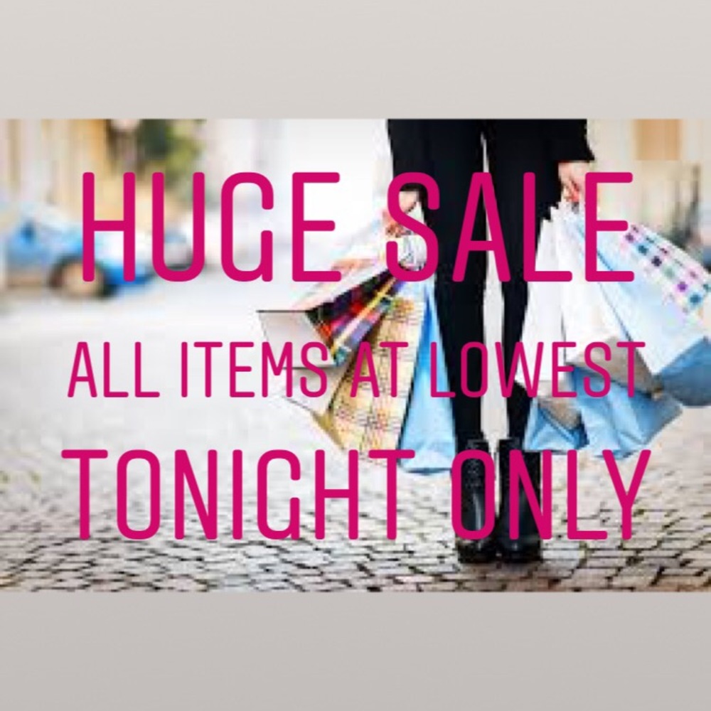 SALE EXTENDED UNTIL MIDNIGHT TONIGHT